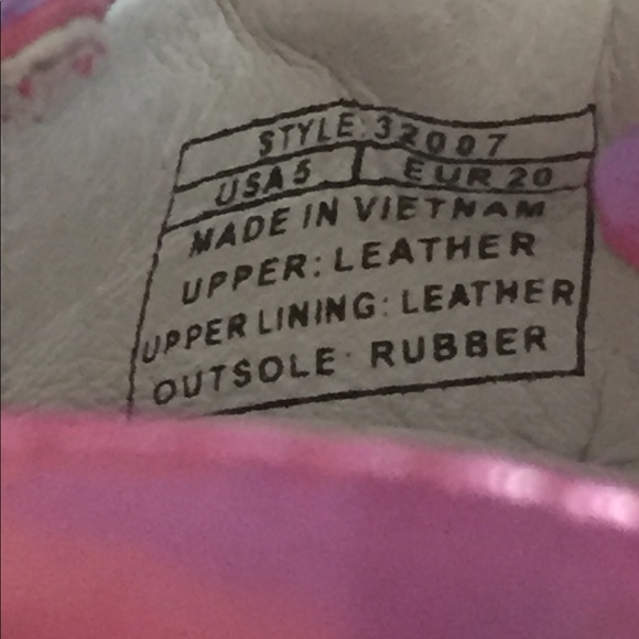 Umi Size US 5 Mary Jane style shiny pink shoes - Picture 10 of 10